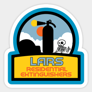 Lars Residential Extinguishers Sticker